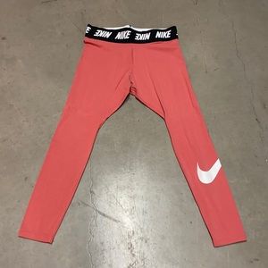Nike workout leggings size large